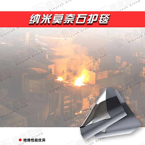 納米莫奈石護(hù)毯——1400°C高溫?zé)o畏！冶金噴濺克星，定制防護(hù)新標(biāo)桿